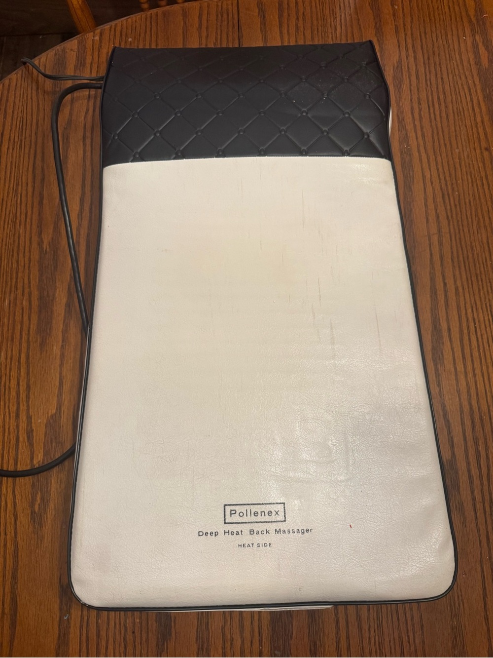 Vintage Pollenex Deep Heat Back Vibrating Massager Pad B130A TESTED WORKS